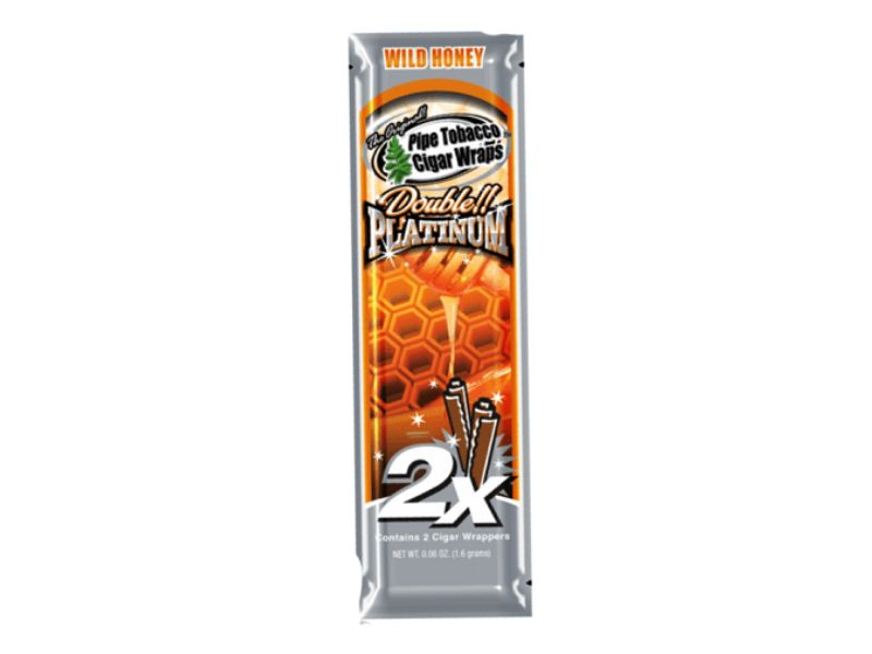 Papel de Tabaco 2u. - Wild Honey / Blunt Wrap Platinum